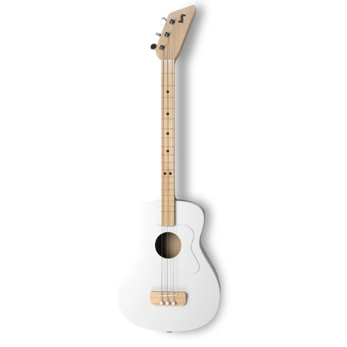 Loog LGPRCAW Kids Pro Acoustic Guitar in White