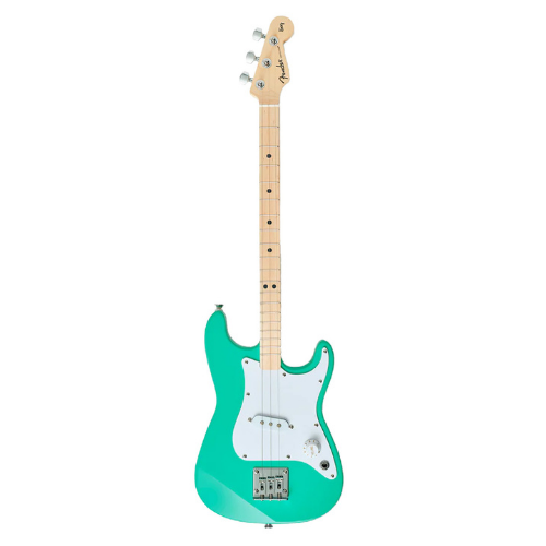 Fender X Loog Stratocaster Kids Electric Guitar in Green
