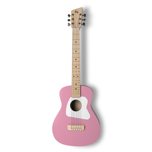 Loog Pro VI LGPRVIAM Pink Acoustic Guitar