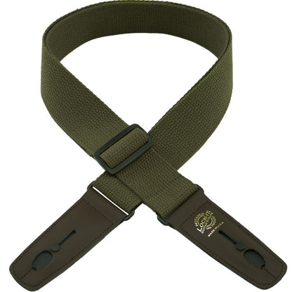 Lock-it 2" Cotton Guitar Strap (Assorted Colours)