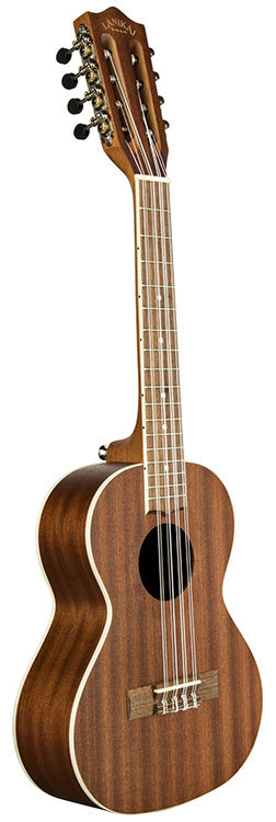 Lanikai Mahogany Series 8-String Tenor Ukulele in Natural Satin Finish