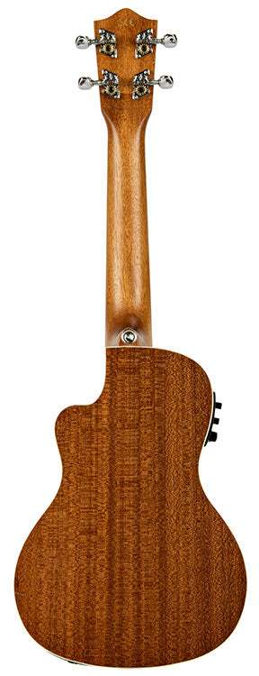 Lanikai Mahogany Series Concert Acoustic Electric Ukulele in Natural Satin Finish
