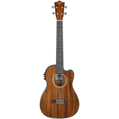 Lanikai Mahogany Series All Solid Baritone Acoustic Electric Ukulele in Natural Gloss Finish