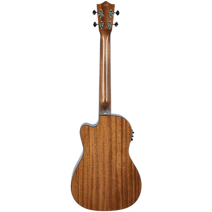 Lanikai Mahogany Series All Solid Baritone Acoustic Electric Ukulele in Natural Gloss Finish