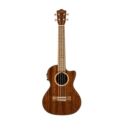 Lanikai Mahogany Series All Solid Tenor Acoustic Electric Ukulele in Natural Gloss Finish