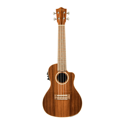 Lanikai Morado Series All Solid Concert Acoustic Electric Ukulele in Natural Gloss Finish