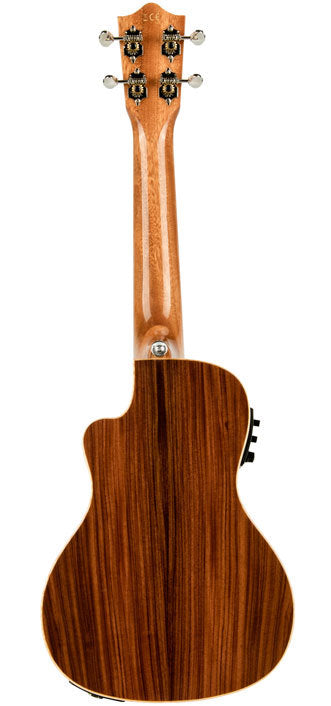 Lanikai Morado Series All Solid Concert Acoustic Electric Ukulele in Natural Gloss Finish