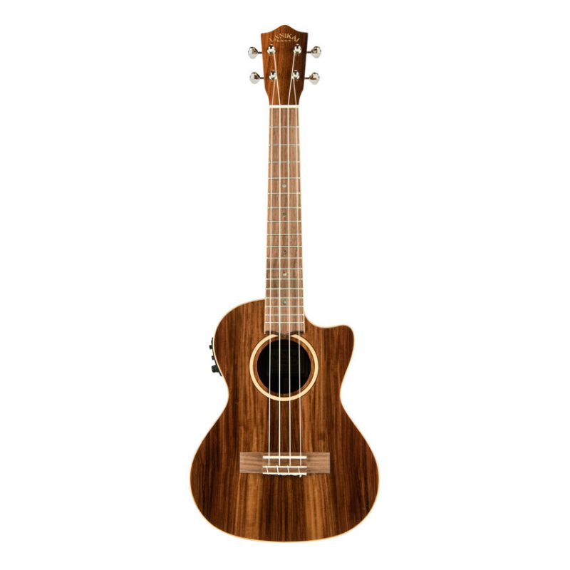 Lanikai Morado Series All Solid Tenor Acoustic Electric Ukulele in Natural Gloss Finish