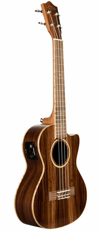Lanikai Morado Series All Solid Tenor Acoustic Electric Ukulele in Natural Gloss Finish