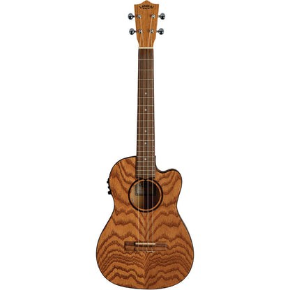 Lanikai Oak Series Baritone Acoustic Electric Ukulele in Natural Satin Finish