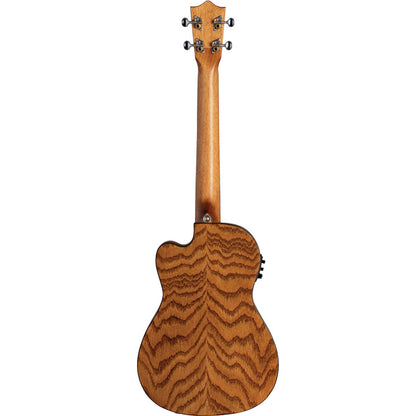 Lanikai Oak Series Baritone Acoustic Electric Ukulele in Natural Satin Finish