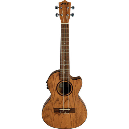 Lanikai Oak Series Tenor Acoustic Electric Ukulele in Natural Satin Finish