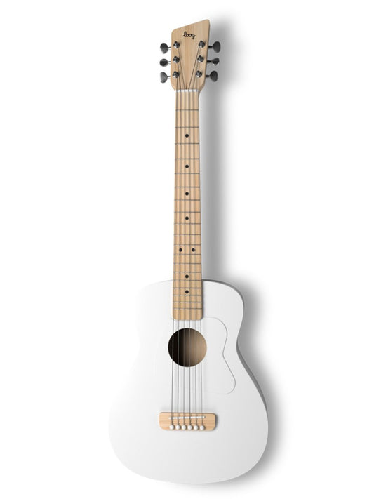Loog Pro VI LGPRVIAW White Acoustic Guitar