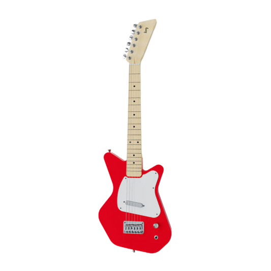 Loog Pro Electric Guitar VI in LGPRVIER Red