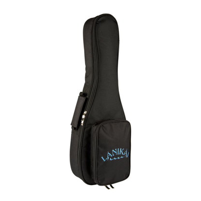 Lanikai Deluxe Soprano Ukulele Gig Bag in Black