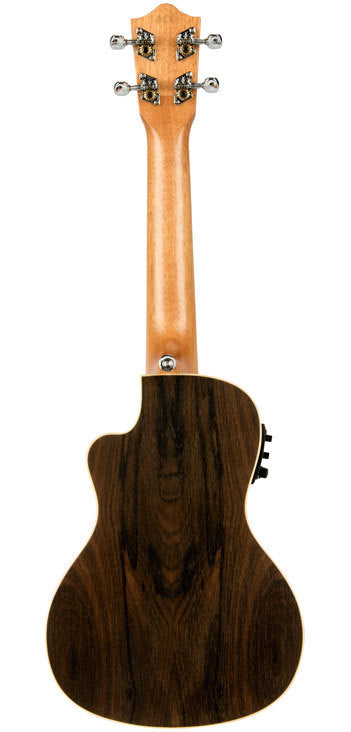 Lanikai Ziricote Series Concert Acoustic Electric Ukulele in Natural Satin Finish