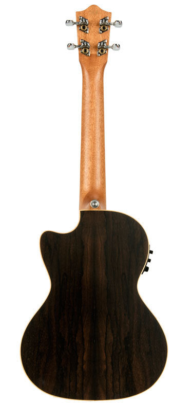 Lanikai Ziricote Series Tenor Acoustic Electric Ukulele in Natural Satin Finish