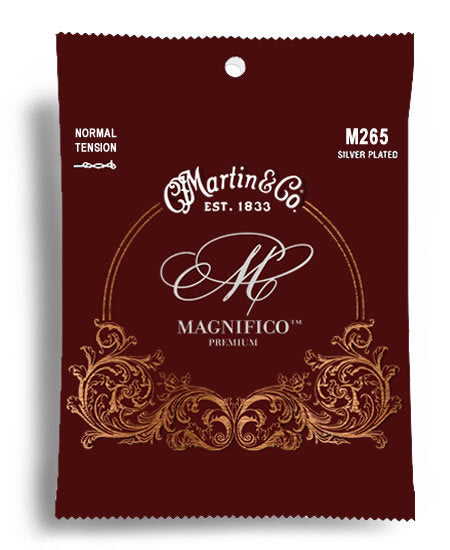 Martin M265 Magnifico Premium Classical Guitar Normal Tension Tie-End String Set (25-42)