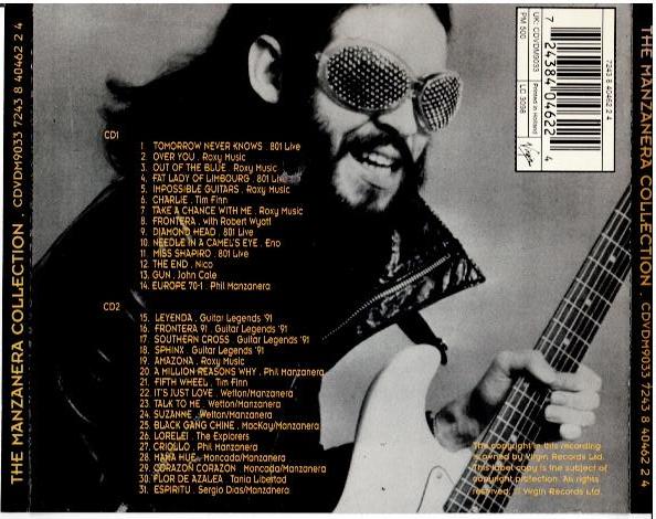 Phil Manzanera – The Manzanera Collection (2 x CD, Compilation)