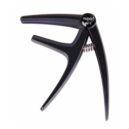 Musedo MC-1 Acoustic or Electric Guitar Capo in Black Finish