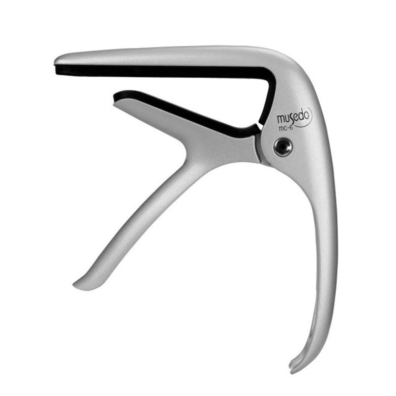 Musedo MC-6 Classical Guitar Capo in Silver Finish