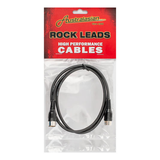 Australasian Rock Leads Midi Cable (Assorted Sizes)