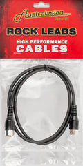 Australasian Music Supplies Rock Leads 3' Midi Cable MD3