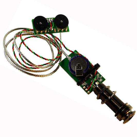 Mi-Si "Trio VT" Battery-free Preamp/Pickup System for Acoustic Guitar