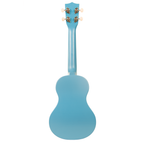 Makala Concert Shark Ukulele in MK-CS/BLU Blue