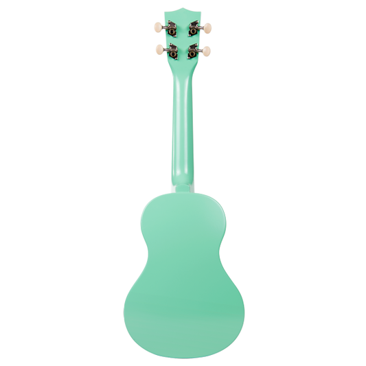 Makala Concert Shark Ukulele in MK-CS/GRN Green