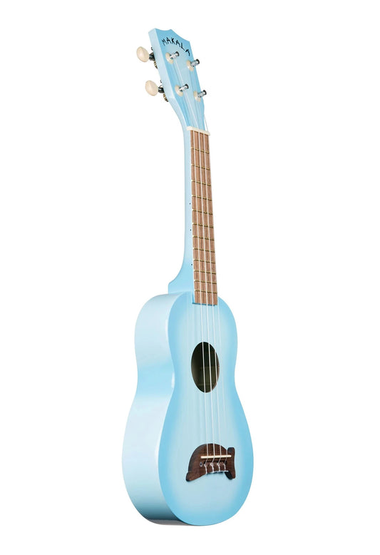 Kala MK-SD/LBLBRST Light Blue Burst Soprano Dolphin Ukulele