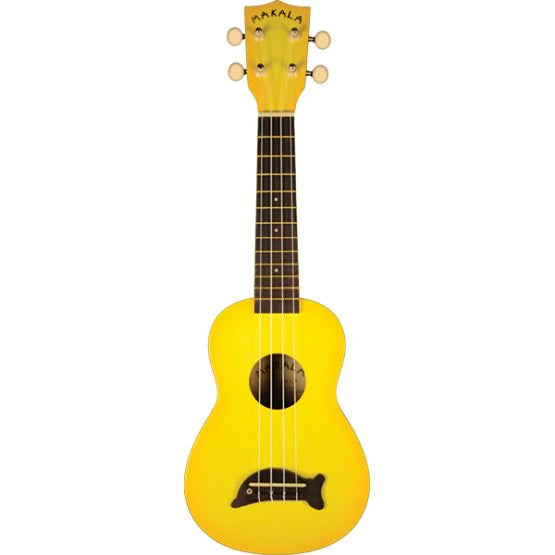 Kala MK-SD/YLBRST Yellow Burst Soprano Dolphin Ukulele