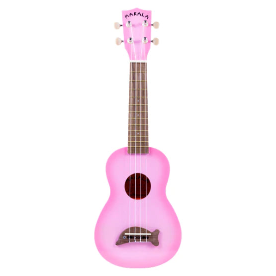 Kala MK-SD/PKBRST Pink Burst Soprano Dolphin Ukulele