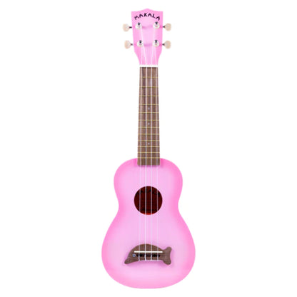 Kala MK-SD/PKBRST Pink Burst Soprano Dolphin Ukulele