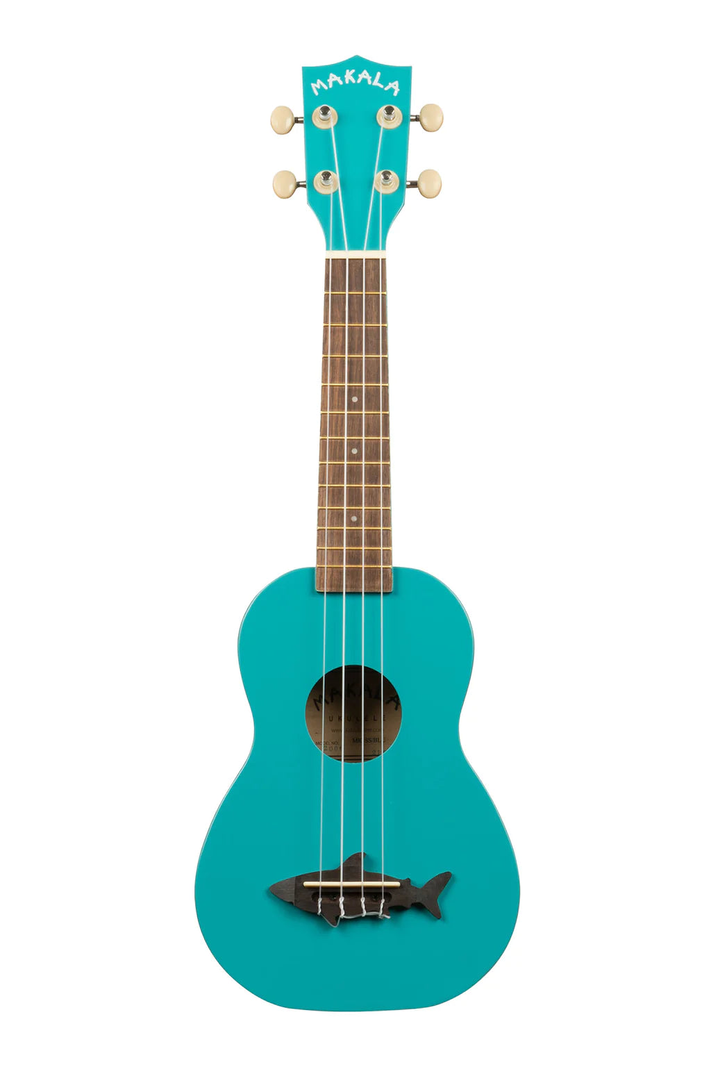 Makala Soprano Dolphin/Shark Ukulele (Assorted Colours)