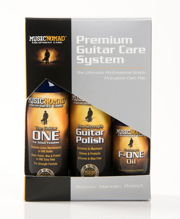 Music Nomad MN108 Premium Guitar Care Kit 5-Pce