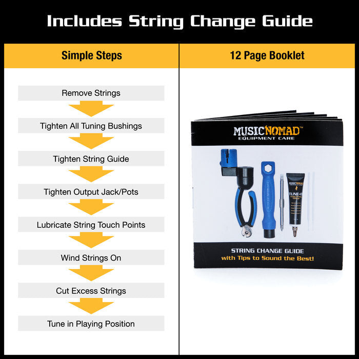 Music Nomad MN218 String Change Tool Kit (6-Pce)