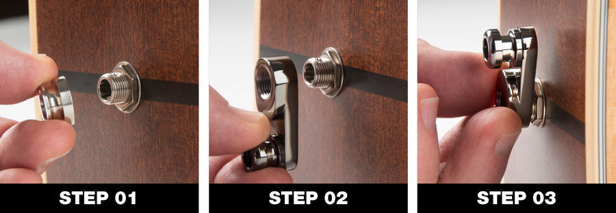 Music Nomad MN270 Acousti-Lok Strap Lock Adapter for Standard Output Jacks