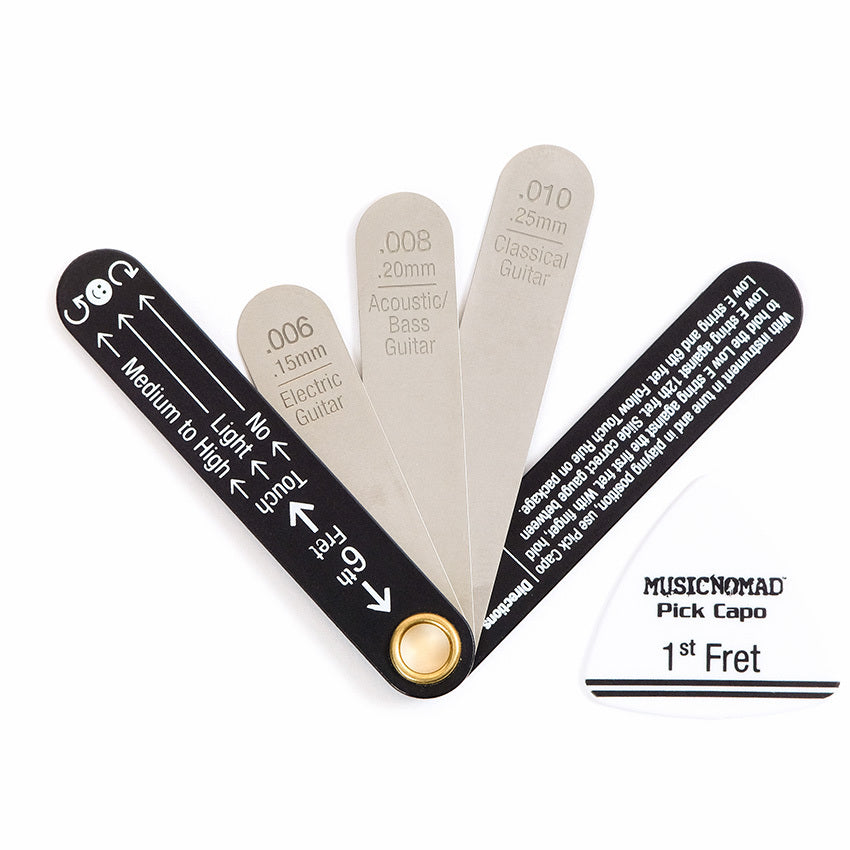 Music Nomad MN600 Precision Truss Rod Gauge with Pick Capo