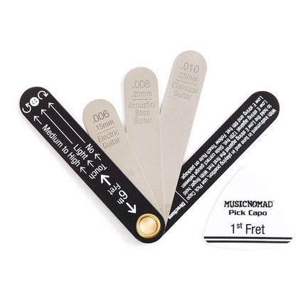 Music Nomad MN600 Precision Truss Rod Gauge with Pick Capo