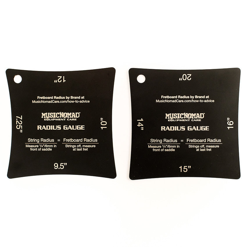 Music Nomad MN603 Precision Radius Gauge Set (2-Pce)
