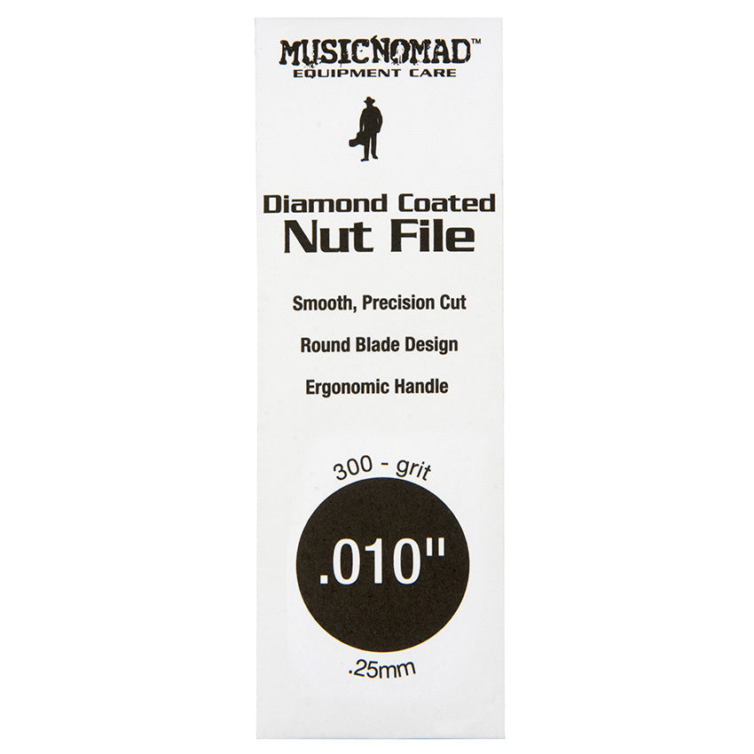 Music Nomad MN650 Diamond Coated 010" Nut File (1-Pce)