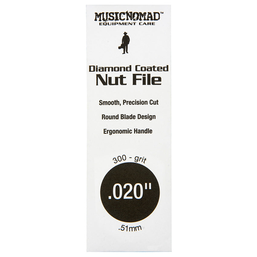 Music Nomad MN653 Diamond Coated 020" Nut File (1-Pce)