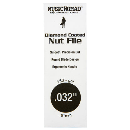 Music Nomad MN656 Diamond Coated 032" Nut File (1-Pce)