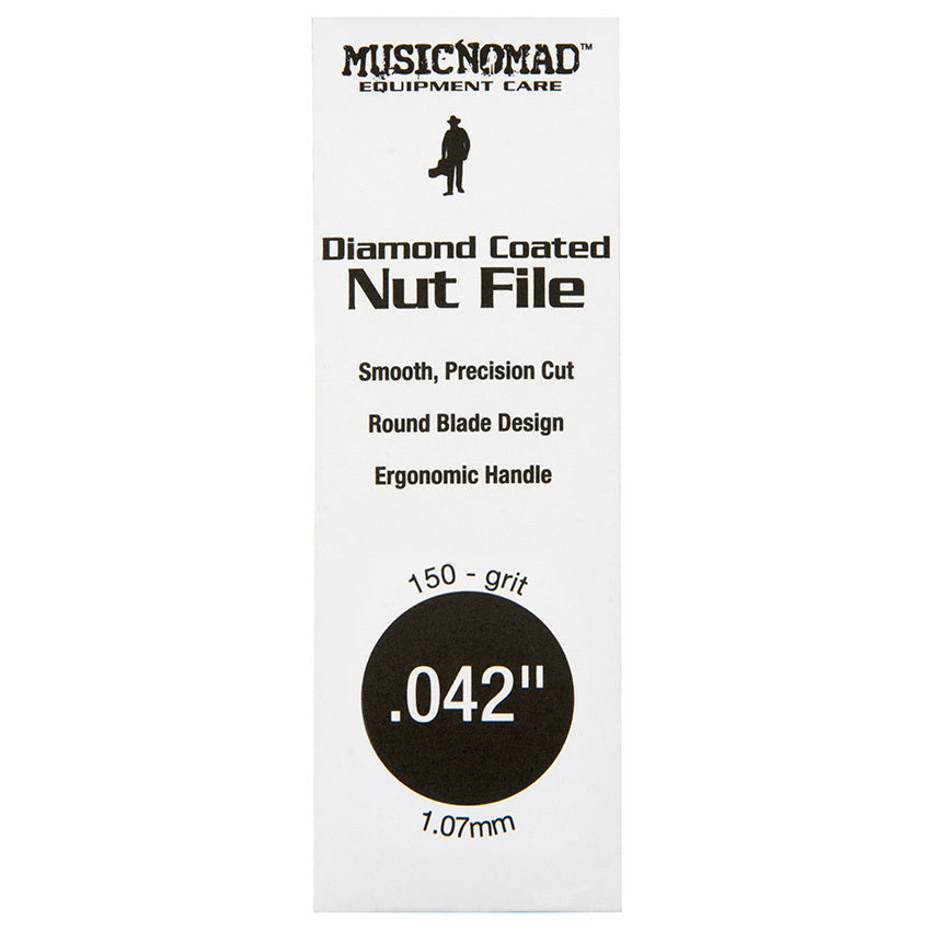 Music Nomad MN658 Diamond Coated 042" Nut File (1-Pce)