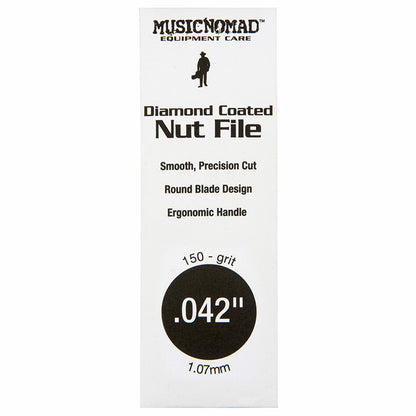 Music Nomad MN658 Diamond Coated 042" Nut File (1-Pce)