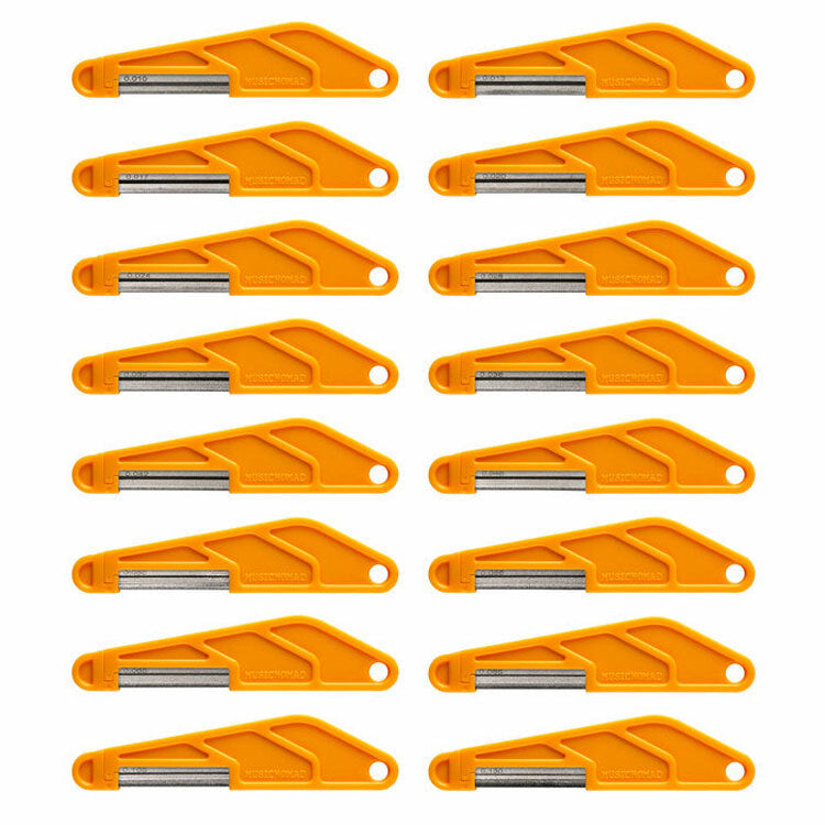 Music Nomad MN676 Diamond Coated Nut File Complete Shop Set (16-Pce)