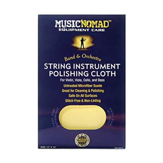 Music Nomad Untreated Polish Cloth For Violins, Viola, Cello & Bass