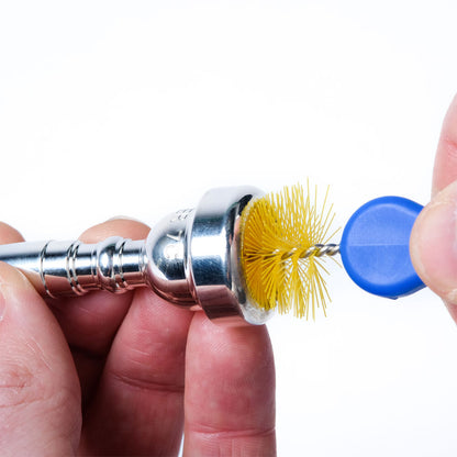 Music Nomad 2 'n 1 Mouthpiece & Cup Brush for Brass Instruments