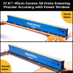 Music Nomad MN811 "Fret Leveler" Leveling (L-Beam) 17.6" (45cm) for Acoustic and Electric Guitars